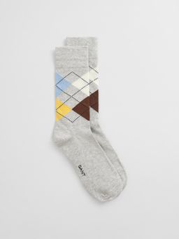 GANT - Men Grey Printed Socks