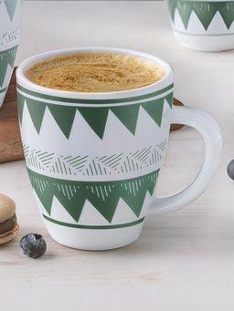 Larah by Borosil - 390Ml Tri Wave Tea-Coffee Mug