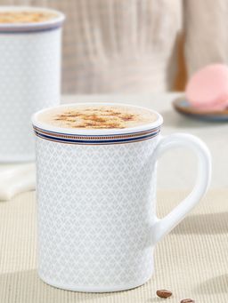 Larah by Borosil - 350Ml Premia Series Starlight Tea-Coffee Mugs (Pack of 2)