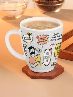 Larah by Borosil - 390Ml Premia Series Ivy Tea-Coffee Mug