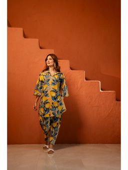 DIMPLE DESIGN STUDIO - Luna Cotton Multi-Color Co-Ord (Set of 2)