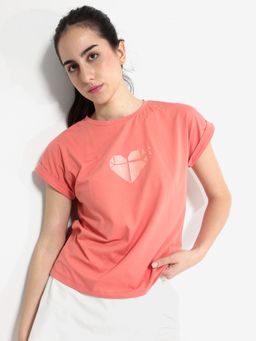 RAREISM - Womens Brahe Light Pink Regular T-Shirt