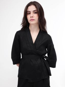 RAREISM - Womens Costa-T Primary Black Regular Fit Top (Set of 2)