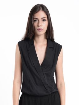 RAREISM - Womens Lolia Primary Black Regular Fit Top
