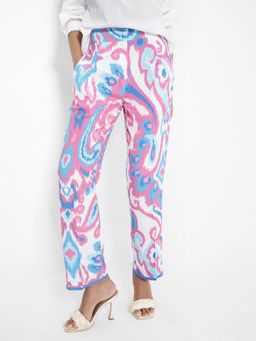 RAREISM - Womens Repio-B Pastel Multi-Color Straight Pant