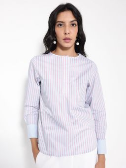 RAREISM - Womens Telma Primary Blue Regular Fit Top