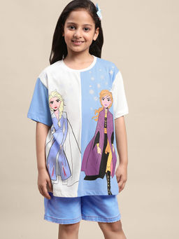 Kidsville - Frozen Printed T-Shirt For Girls