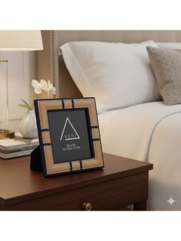 Acad Home - Home Decor Leather Photo Frame - Beige