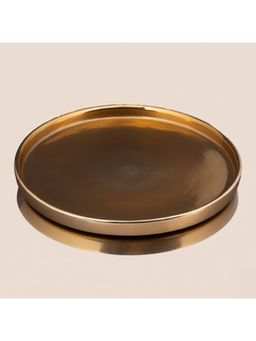Acad Home - Chrome Gold Premium Home Decor Trays - Gold