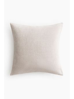 H&M - Beige Chenille Cushion Cover