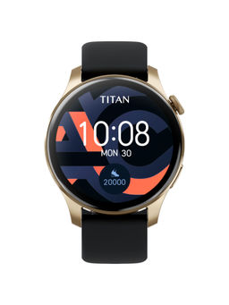 Titan - Black Talk Touch Screen Smart Watch with Amoled Display