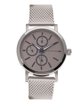 Giordano - Men's Grey Round Analog Watch