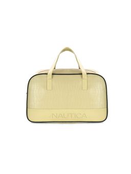 Nautica - Pu Unisex Beige Duffle Bag