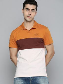 Levi's - Men Multi-Color Collar Neck Polo T-Shirt