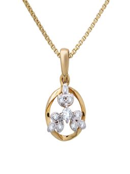 WHP Jewellers - Delphinium Diamond Pendant