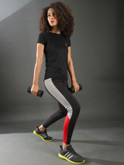 PINACOLADA - Black Women Stylish Sports Tights