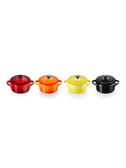 Le Creuset - Multi-Color Petite Casseroles with Lids (Set Of 4)