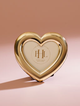 Pure Home + Living - Gold Heart Shaped Photo Frame