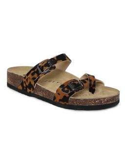 HF Journey - Women KaYa Brown Double Strap Sandals