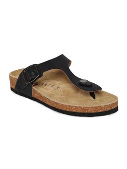 HF Journey - Women Maya Black Cork Sandals