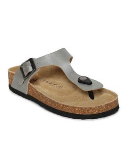 HF Journey - Women Maya Silver Cork Sandals