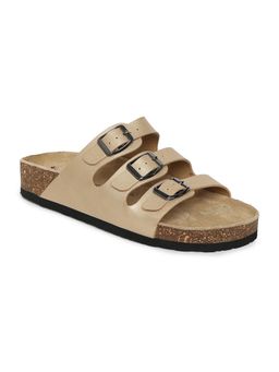 HF Journey - Women Reva Gold Triple Strap Sandals