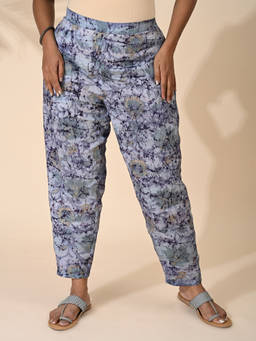 Maba India - Silk Cotton Tie and Dye Pant