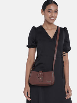 Fastrack - Brown Women Sling Bag