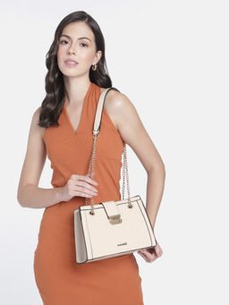 Fastrack - Beige Women Shoulder Handbag