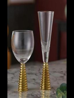 Angie Homes - Prime Champagne Glass (Set of 2)