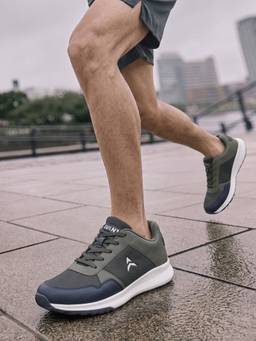 AVANT - Men GridRun Running Shoes - Grey