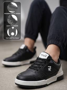 LIBERTY - Women Black LEAP7X ACTO110E Casual Lacing Sneakers