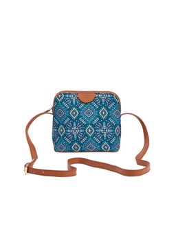 Teal by CHUMBAK - Mexico Aztec Sling Bag