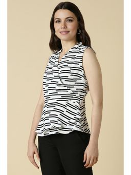 Allen Solly - Women White Print Top