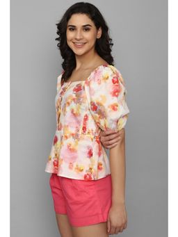 Allen Solly - Women White Print Casual Top