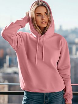 Bewakoof - Heavy Duty 1.0 Women's Pink Oversized Hoodies