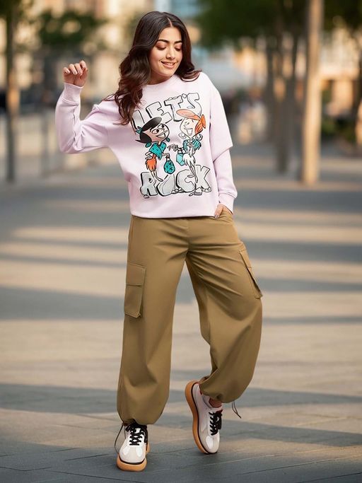 Baggy Large Pant Grunge Hot Girl Vintage Big Pocket Oversized - Main Image