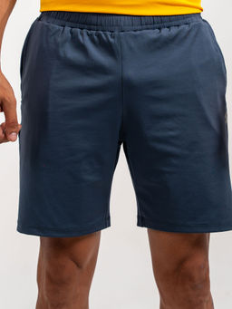 DCYPHR - Men Ausm5X™ Navy Blue Train Flex Shorts