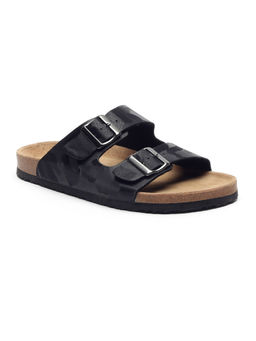HF Journey - Black Zeno Cam Casual Sandals