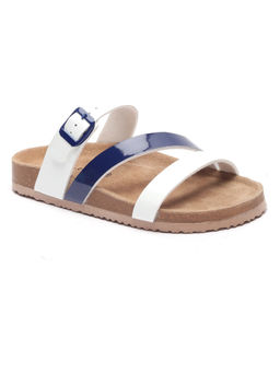 HF Journey - Blue & White Tania Casual Sandals