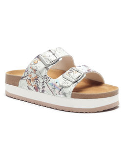 HF Journey - White Jeanne Casual Sandals