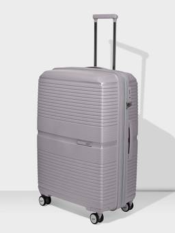 VIP - Aer Plus Pro Unisex Grey Hard Luggage 77Cm Check-In Trolley Bag (L)