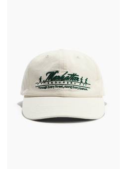 H&M - Men White Cotton Twill Cap