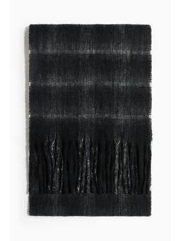 H&M - Men Black Knitted Scarf