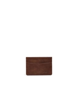Aldo - Men Brown Synthetic Solid Card Holder
