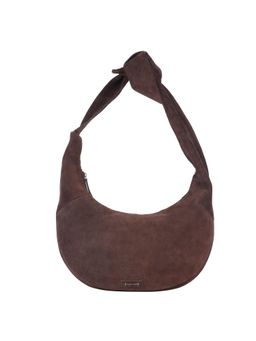 SILVIANO - Women Brown Leather Solid Handbag