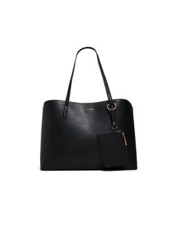 Aldo - Women Black Synthetic Solid Handbag and Pouch