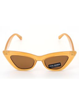Steve Madden - Women Tan UV Protected Lens Polycarbonate Sunglasses (64)