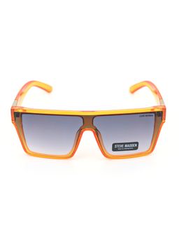 Steve Madden - Unisex Grey UV Protected Lens Polycarbonate Sunglasses (49)