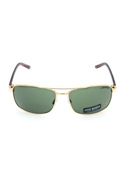 Steve Madden - Men Green UV Protected Lens Polycarbonate Sunglasses (56)